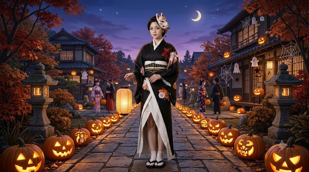 Transform into the Demon King This Halloween with the Demon Slayer Kibutsuji Muzan Female Cosplay Costume party X party