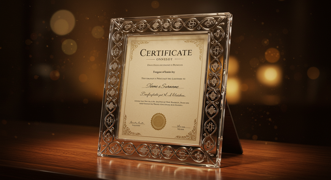 Honoring Excellence: The Importance of Certificates and Memorials in Recognition