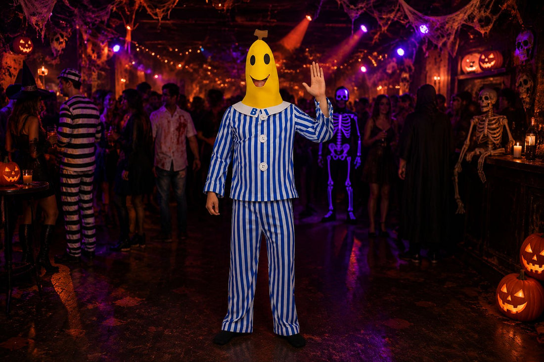 Why Everyone Will Remember You This Halloween in the Funny Banana Hospital Gown Costume party X party