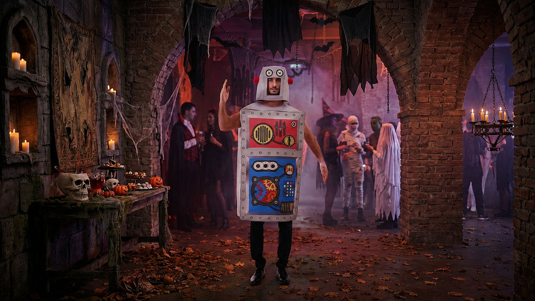 Transform Into the Future with the Robot Halloween Costume Fun and Creative Collection party X party