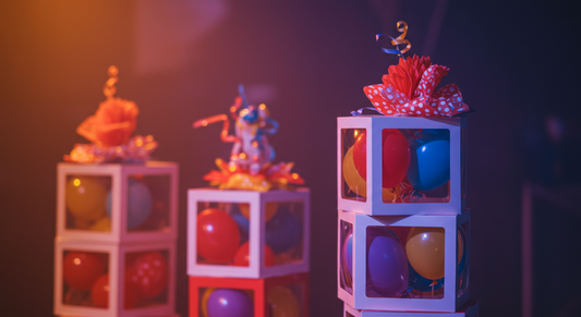 Decorating Tips with Balloon Boxes