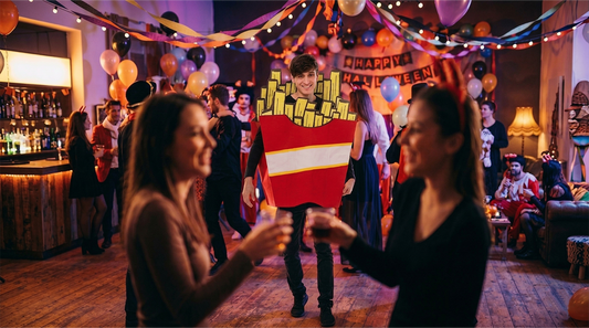 Feel Like Costumes Never Fit Your Personality? Show Your Fun Side with the Funny French Fries Costume for Adults &amp; Teens – Fun Food-Themed party X party