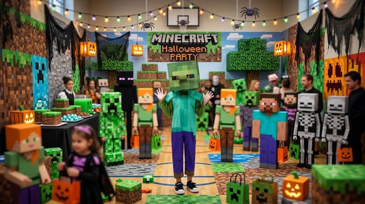 Planning a Minecraft Halloween Party? Zombie Minecraft Costumes Complete the Look party X party