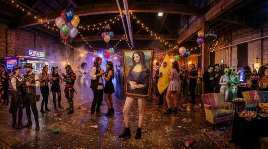 How the Mona Lisa Painting Costume – Unique Art-Inspired Style Naturally Attracts Attention and Makes Socializing Easier party X party