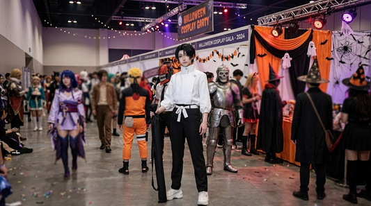 Halloween 2026 Guide: Rock the Jujutsu Kaisen Cosplay Costumes - Yuta Okkotsu [Full Outfit] with Free Ring + Sword Bag party X party