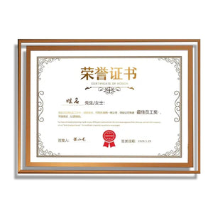Certificate Frame