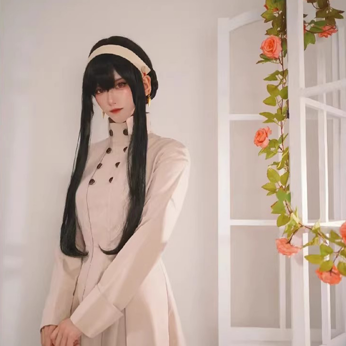 Spy x Family Yor Trench Coat Cosplay Outfit – Daily Wear Style SF021 party X party