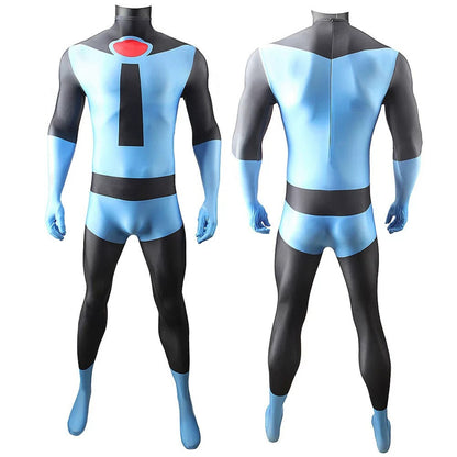 Mr. Incredible Bodysuit Cosplay – The Incredibles Halloween Party Performance Costume, Unisex | DC010 party X party