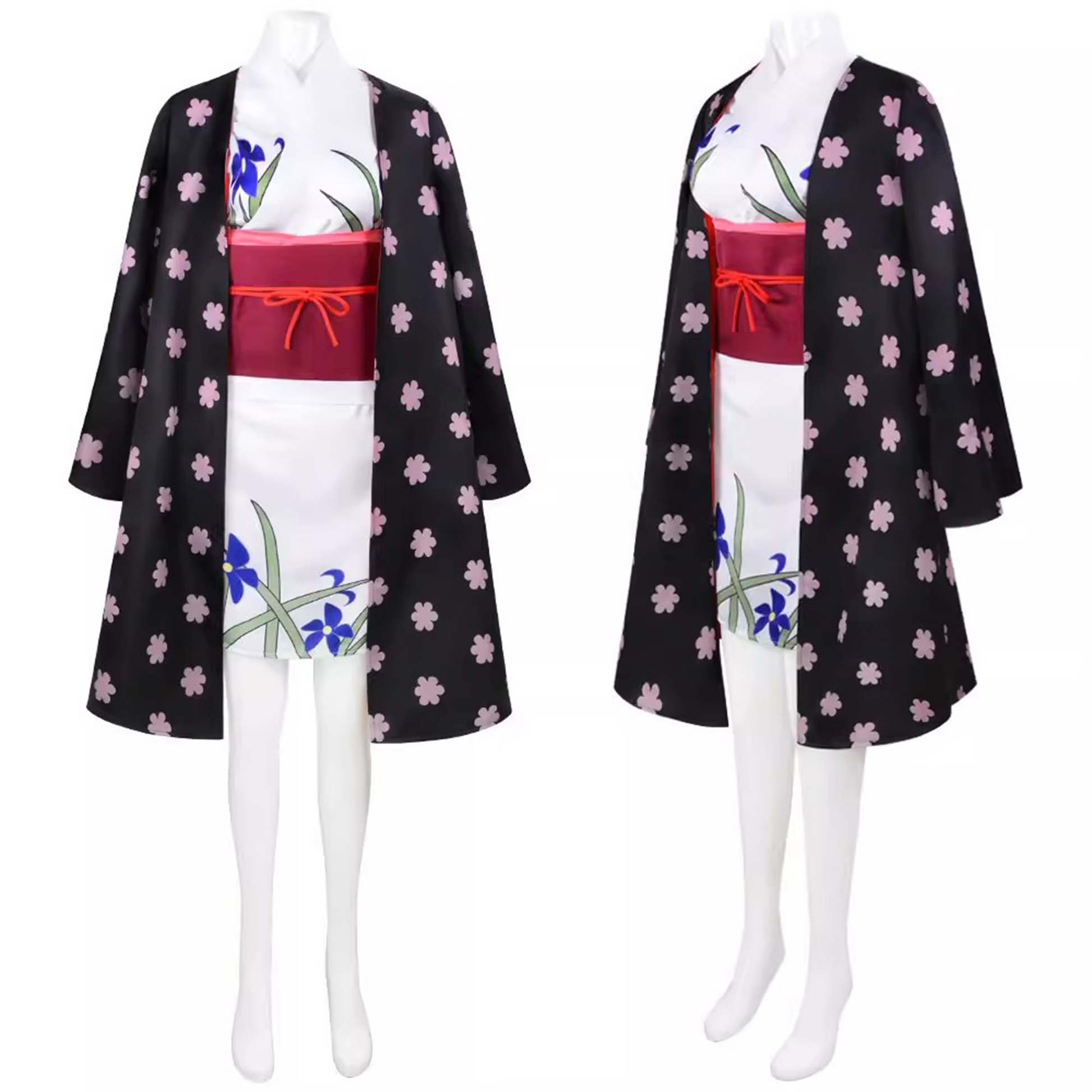One Piece Onigashima Arc – Nico Robin Kimono Cosplay Costume Anime Merchandise Outfit 0012 party X party