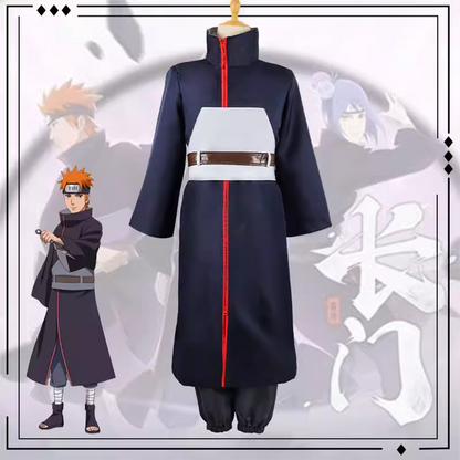 Naruto Akatsuki Founders Cosplay Set – Young Nagato & Yahiko Anime Cosplay Costume N004 party X party