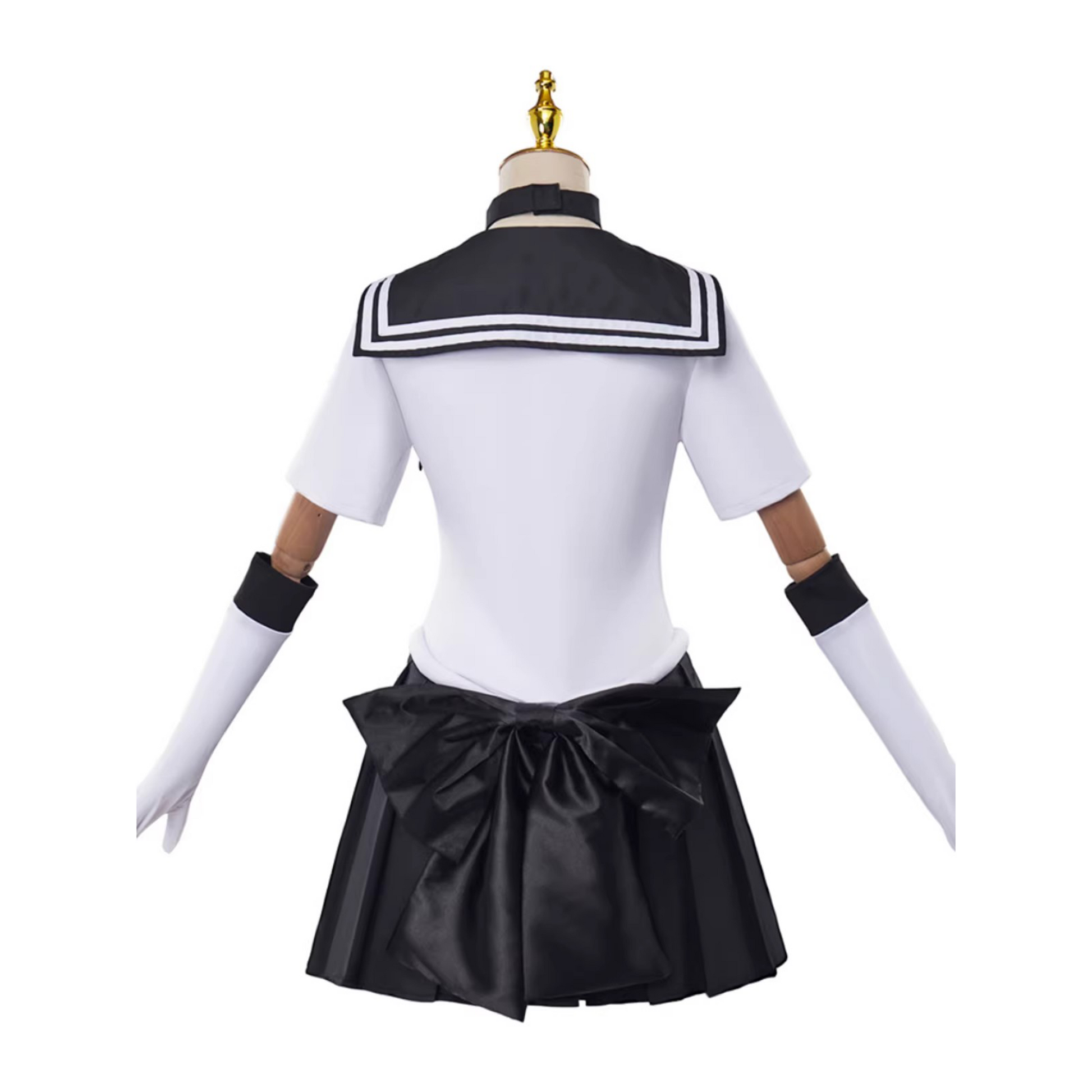Sailor Moon Setsuna Meiou Cosplay Costume Full Set – Pluto Black Dress SM005 party X party