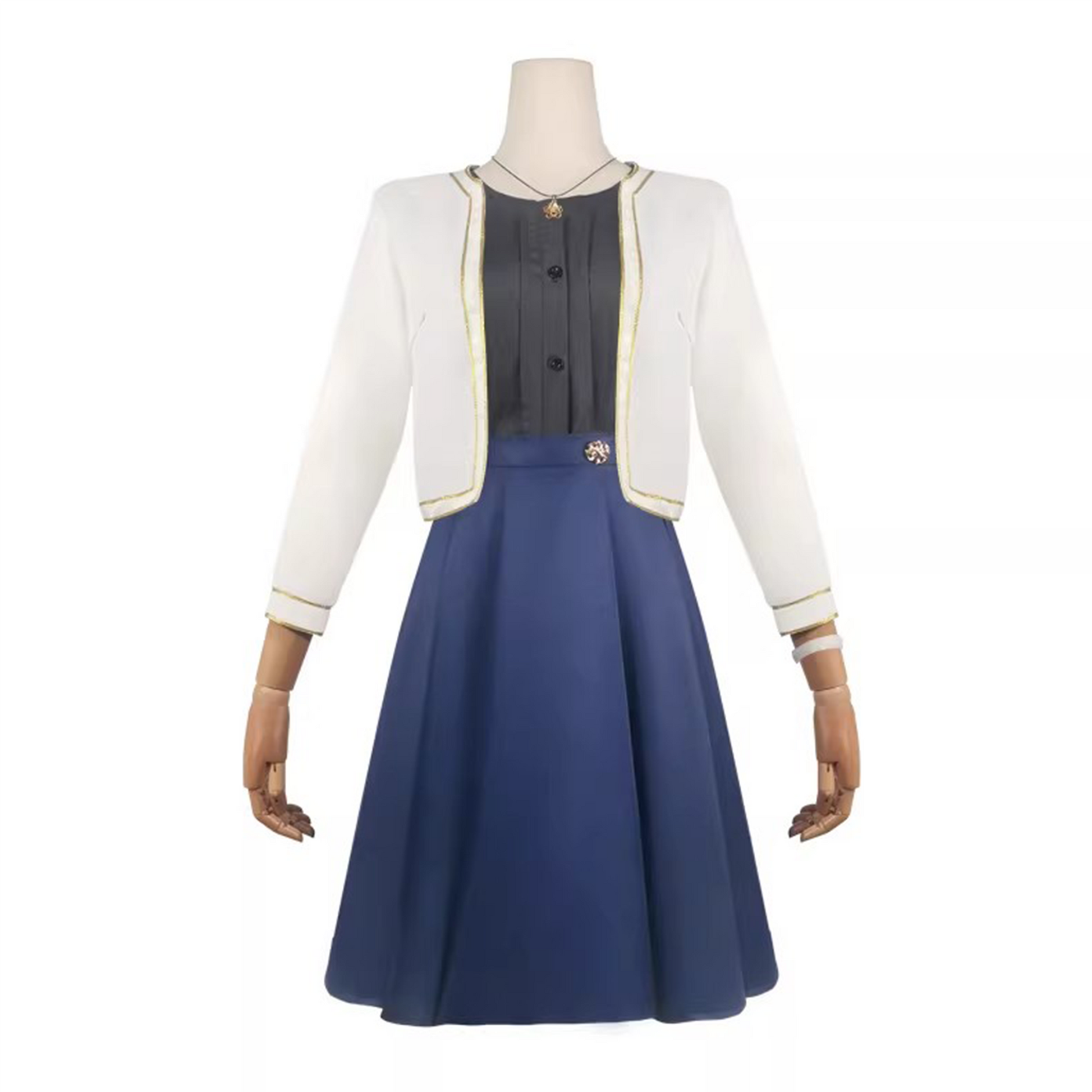 Spy x Family Yor Cosplay Outfit – Yellow & Blue Version with Accessories SF019 party X party