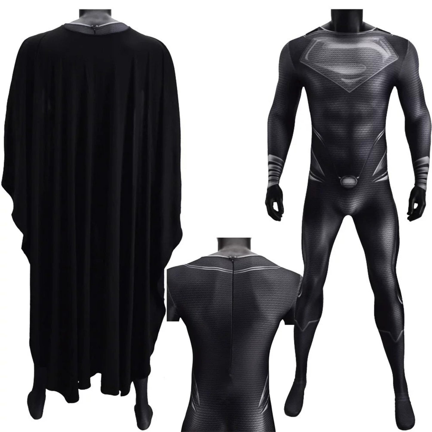 Justice League Superman Cosplay – Man of Steel Clark Kent Bodysuit Stage Costume | DC018 party X party