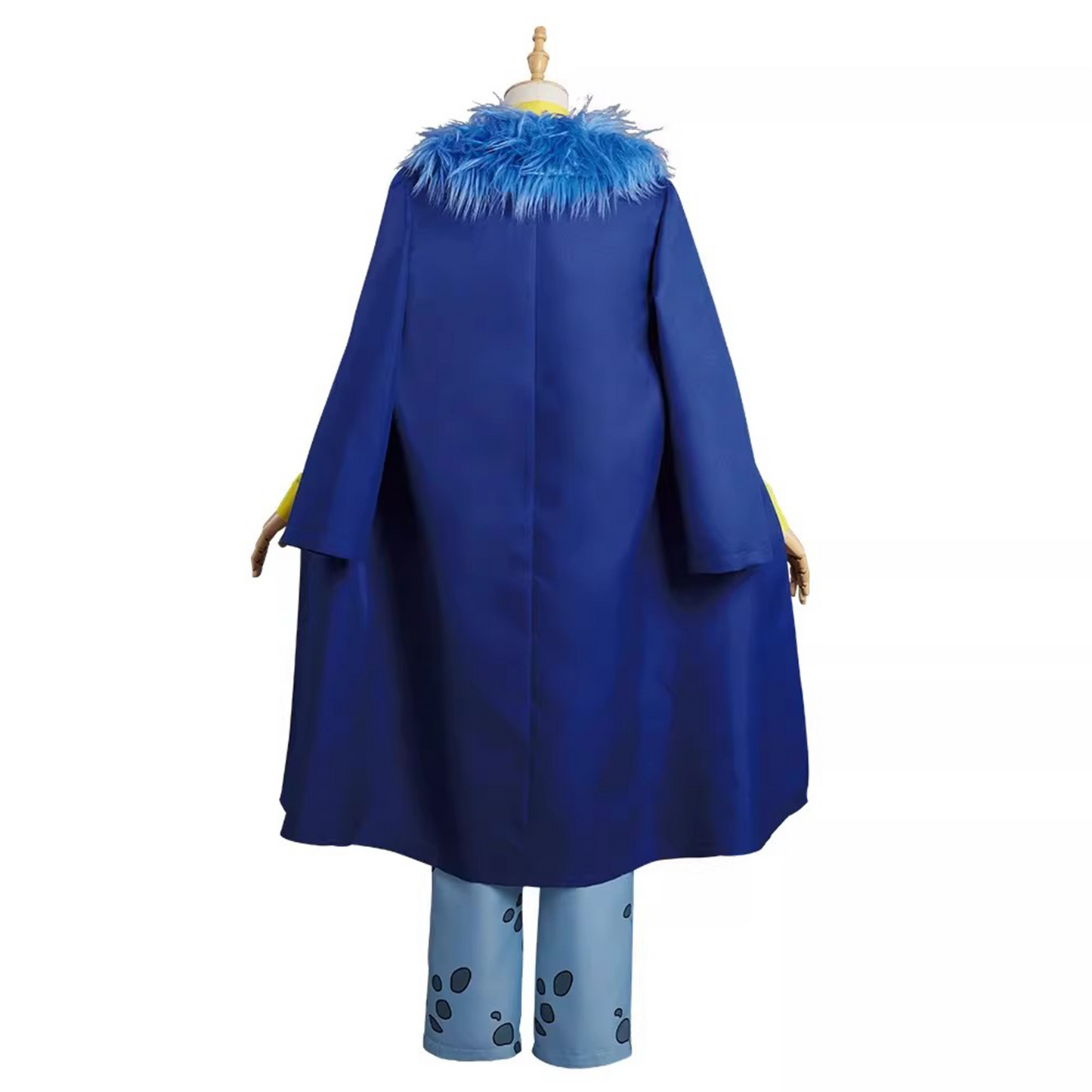 One Piece – Trafalgar D. Water Law Cosplay Costume with Hat – Anime Cloak & Trench Coat Outfit 0013 party X party