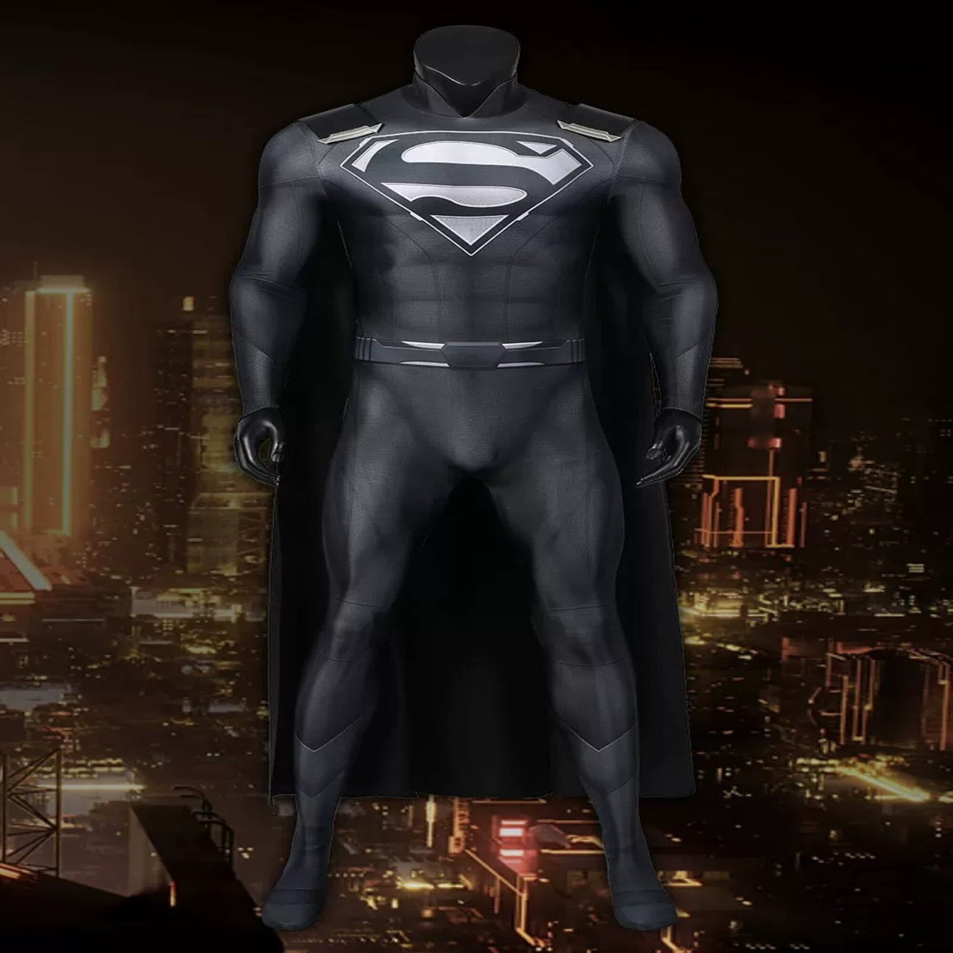Superman Crisis on Infinite Earth Cosplay – Man of Steel Clark Kent Bodysuit Stage Costume | DC018 party X party