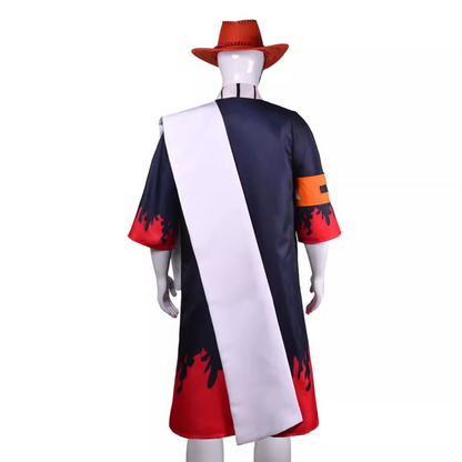 One Piece – Portgas D. Ace Men’s Kimono Cosplay Costume Anime Character Role-Play Outfit O016 party X party