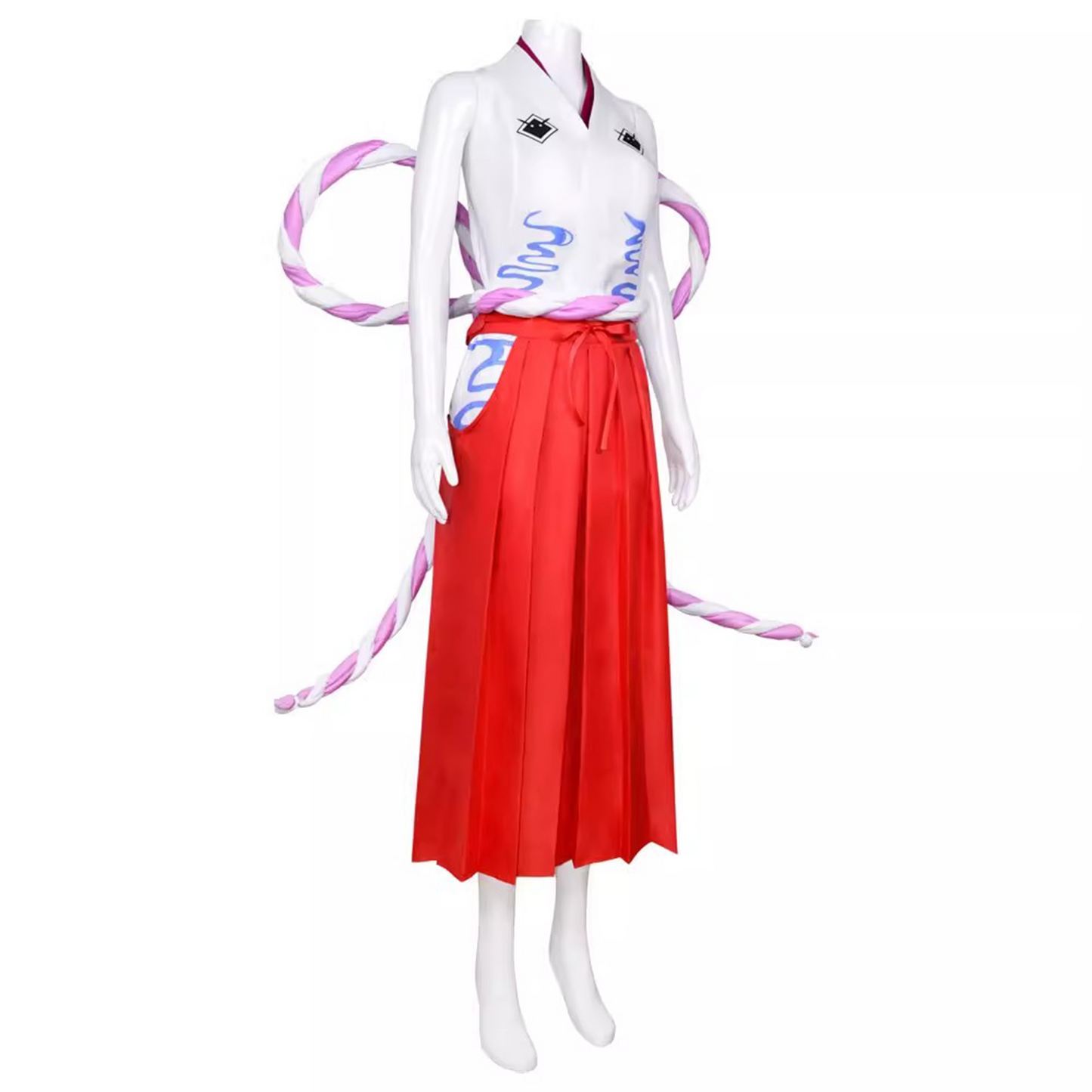 One Piece – Yamato Cosplay Costume – Halloween Women’s Party Performance Outfit 0008 party X party