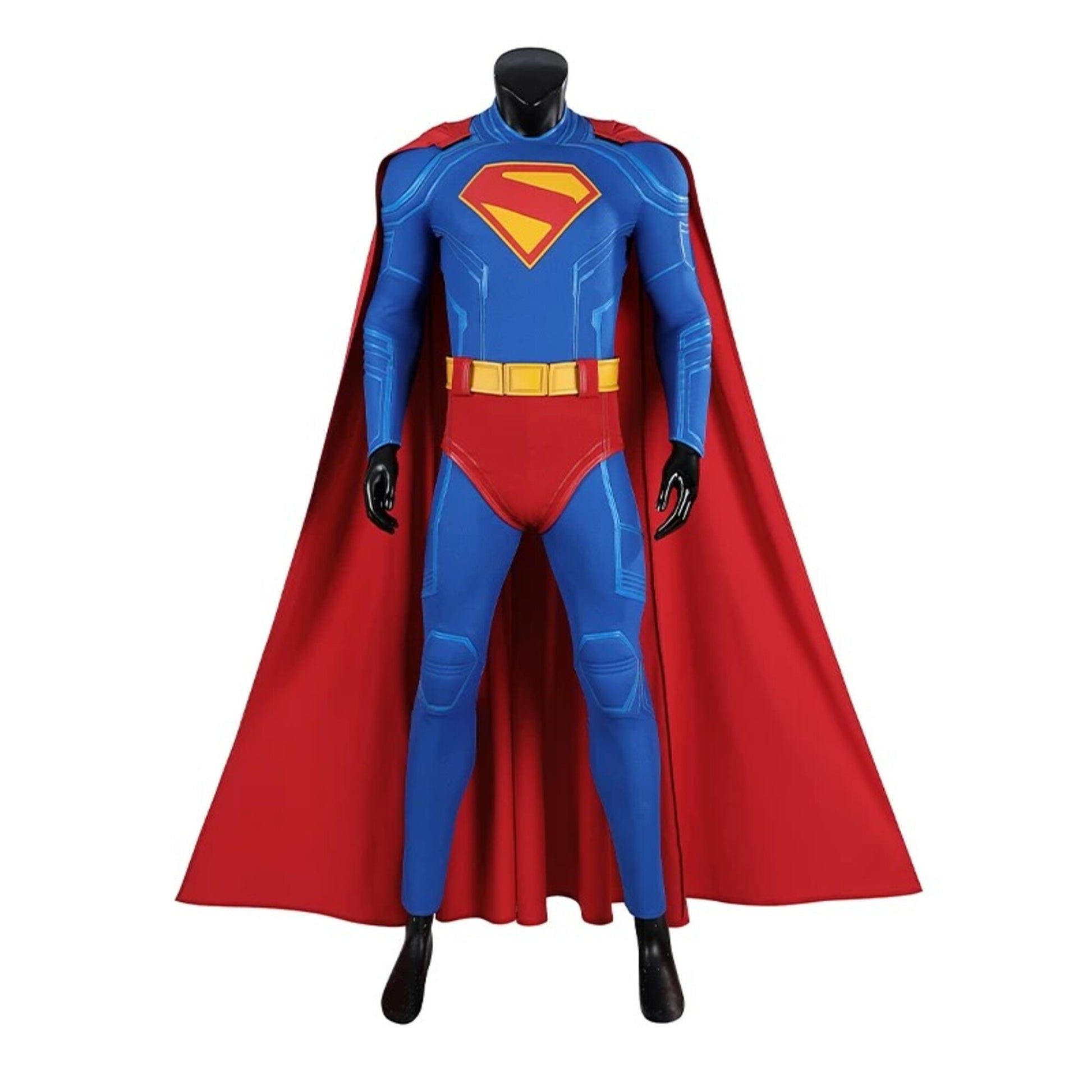 Superman Legacy Clark Kent Cosplay Costume – DC Movie Bodysuit & Cape – Halloween Man of Steel Outfit | DC001 party X party