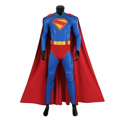 Superman Legacy Clark Kent Cosplay Costume – DC Movie Bodysuit & Cape – Halloween Man of Steel Outfit | DC001 party X party