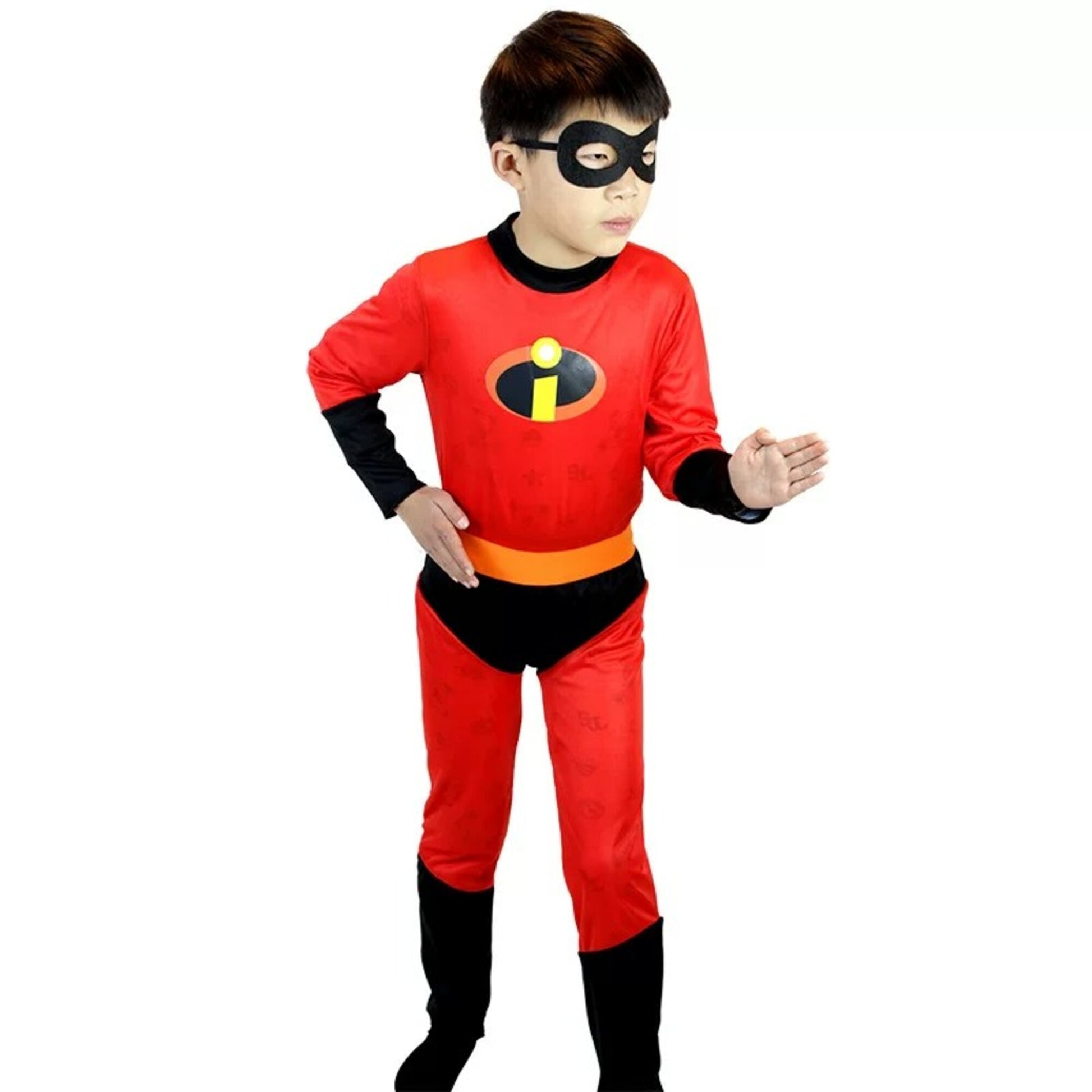 The Incredibles Children’s Superman Superhero Costume – Halloween Agent Squad Brother Outfit | DC013 party X party
