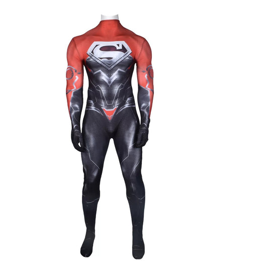 Injustice League Superman Cosplay – God Among Men Comic Character Stage & Halloween Outfit | DC011 party X party