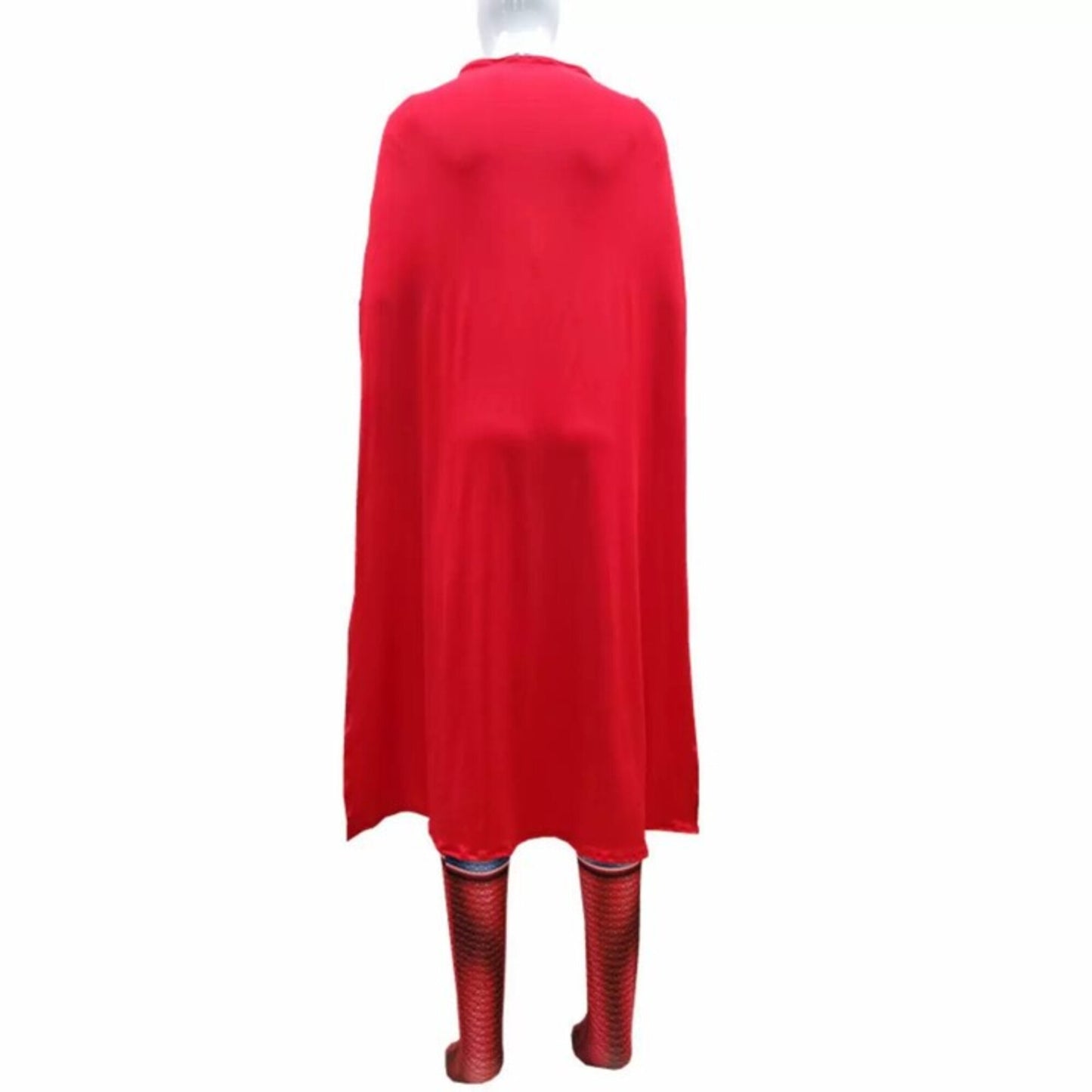 Superman Clark Kent Cosplay Bodysuit with Cape – Hero Performance Halloween Costume | DC002 party X party