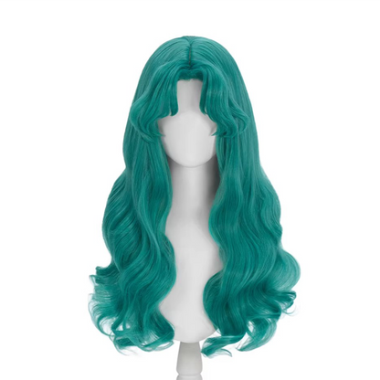 Sailor Moon Michiru Kaiou Cosplay Wig – Styled Green Hair 60CM SM014 party X party