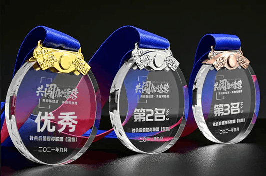 Medal Crystal Medal Commemorative Medal Creative Medal Engravable Fixed Size – TR-1150 - party X party