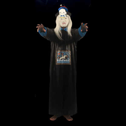 Adult Chinese Zombie Costume – Jiangshi Outfit for Halloween & Cosplay - party X party
