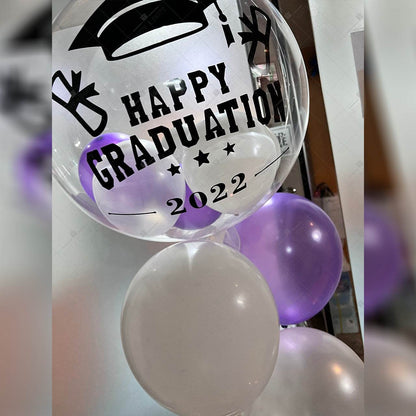 Japanese Crystal Balloon Bundle Set Customized Printing (Graduation Series)-B145 - party X party