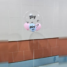 Load image into Gallery viewer, 19-inch Japanese crystal balloon + small balloon with custom printing--B134-2
