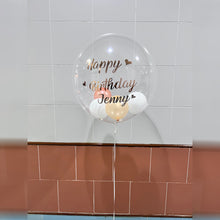 Load image into Gallery viewer, 24-inch Japanese crystal balloon + small balloon with custom printing--B134-3
