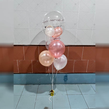 Japanese Crystal & Rubber Balloon Bundle Set – Custom-Printed, Three Sizes – B134-14 - party X party