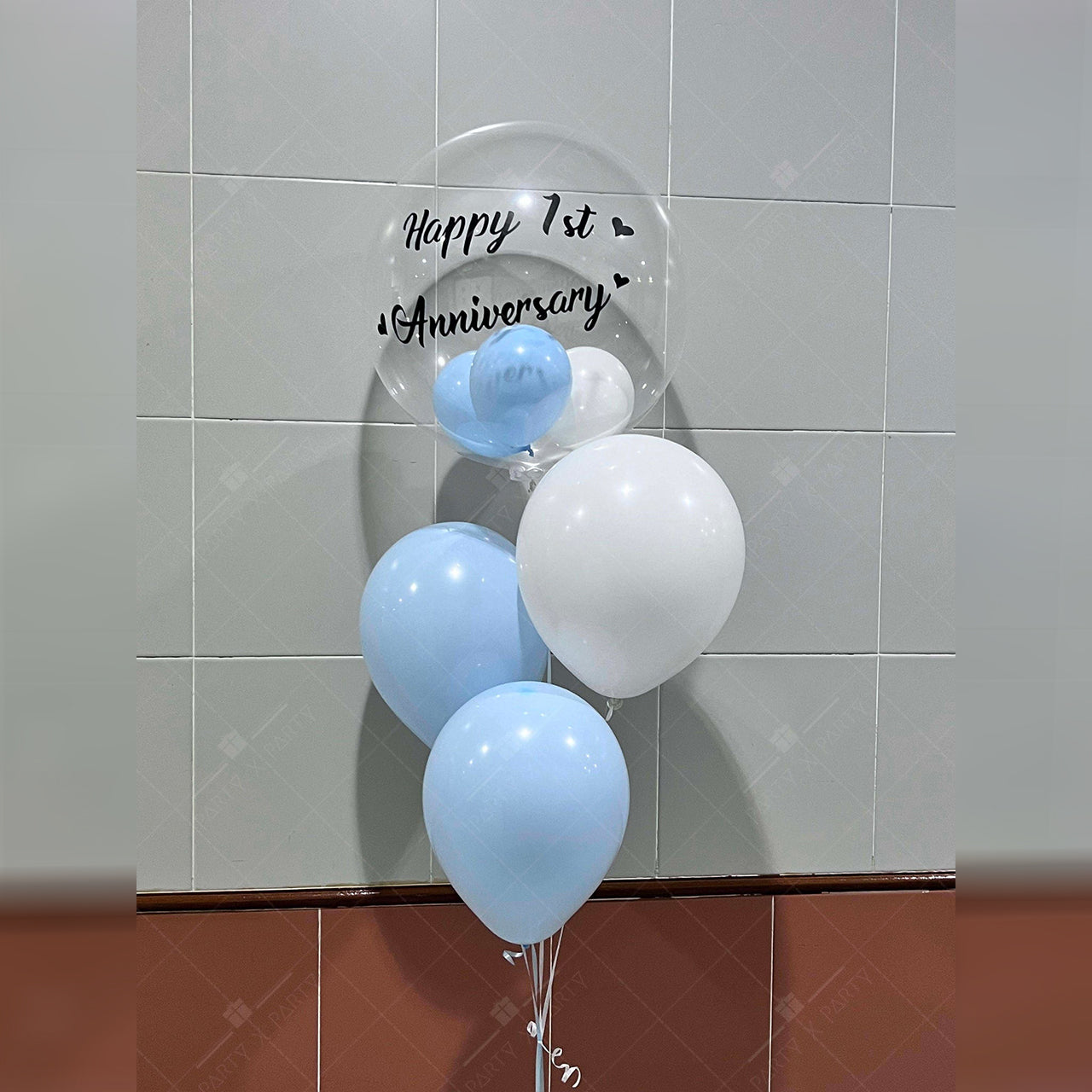 Japanese Crystal & Rubber Balloon Bundle Set – Custom-Printed, Three Sizes – B134-16