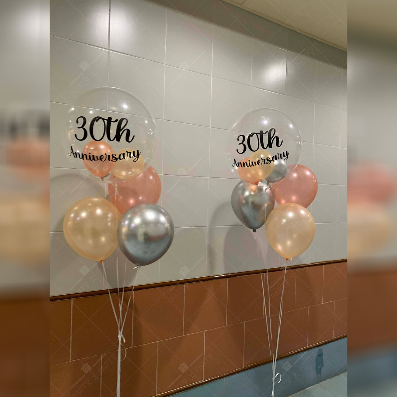 Japanese Crystal & Rubber Balloon Bundle Set – Custom-Printed, Three Sizes – B134-16