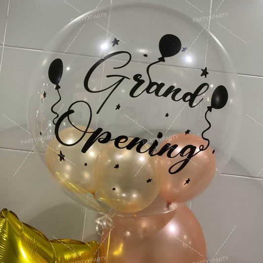 17″ Japanese Crystal Balloon Bundle (2-Pack) – Custom-Printed – B134-13 - party X party