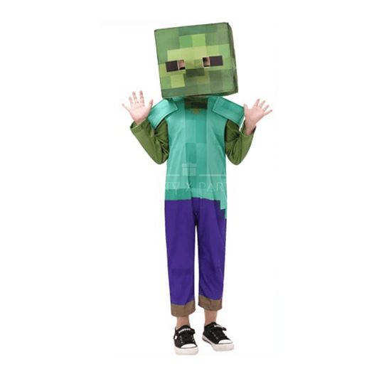 Zombie Minecraft Character Costumes – Bring the Game to Life for Halloween Costume! - party X party