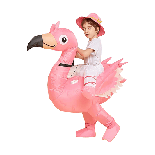 Inflatable Flamingo Costume – Fun & Eye-Catching Halloween Outfit for Kids & Adults - party X party