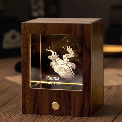 Zodiac Crystal Ambient Night Light