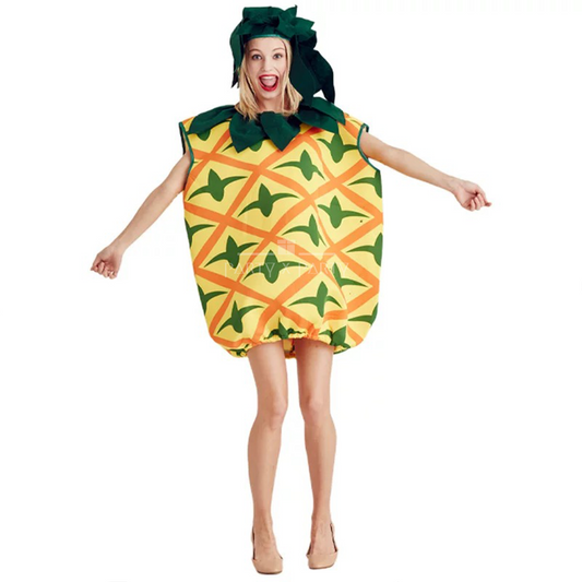 Pineapple Funny Food-Themed Halloween Costumes for Adults & Teens – Perfect for Parties, Events,  and More! (Copy) (Copy) party X party