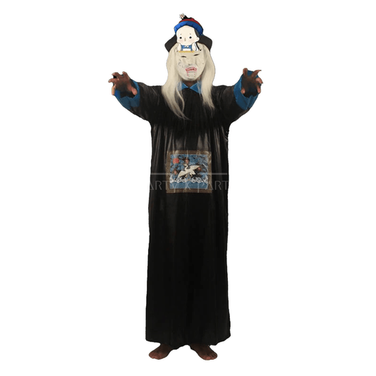 Adult Chinese Zombie Costume – Jiangshi Outfit for Halloween & Cosplay - party X party