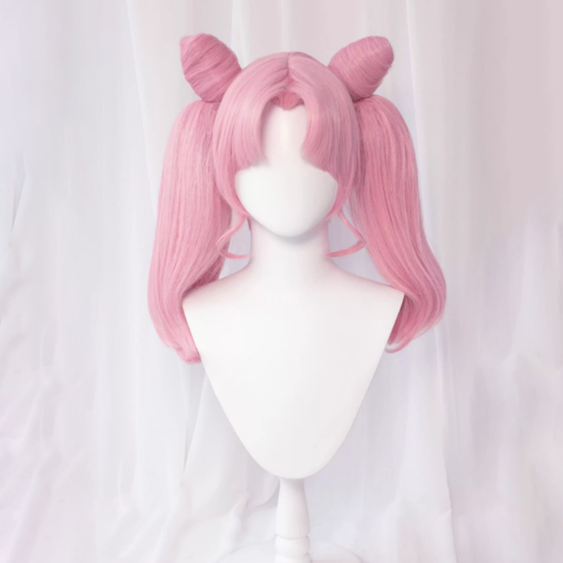 Sailor Moon Chibiusa Cosplay Wig – Pink Twin Tails SM019 party X party