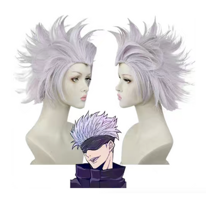 Jujutsu Kaisen Cosplay Costumes - Satoru Gojo styled wig (spiked / pre-styled wig) J017 party X party