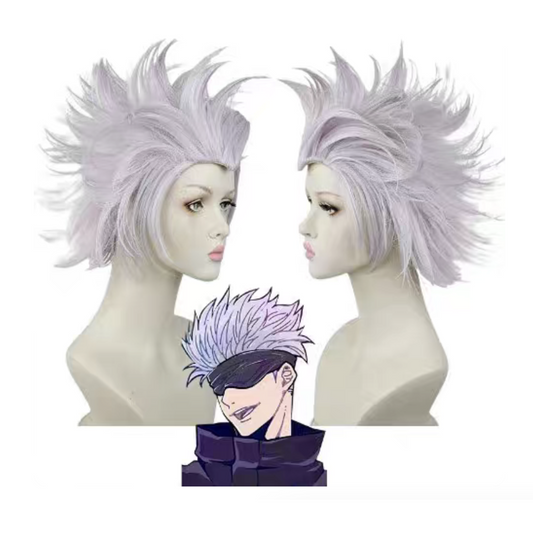 Jujutsu Kaisen Cosplay Costumes - Satoru Gojo styled wig (spiked / pre-styled wig) J017 party X party