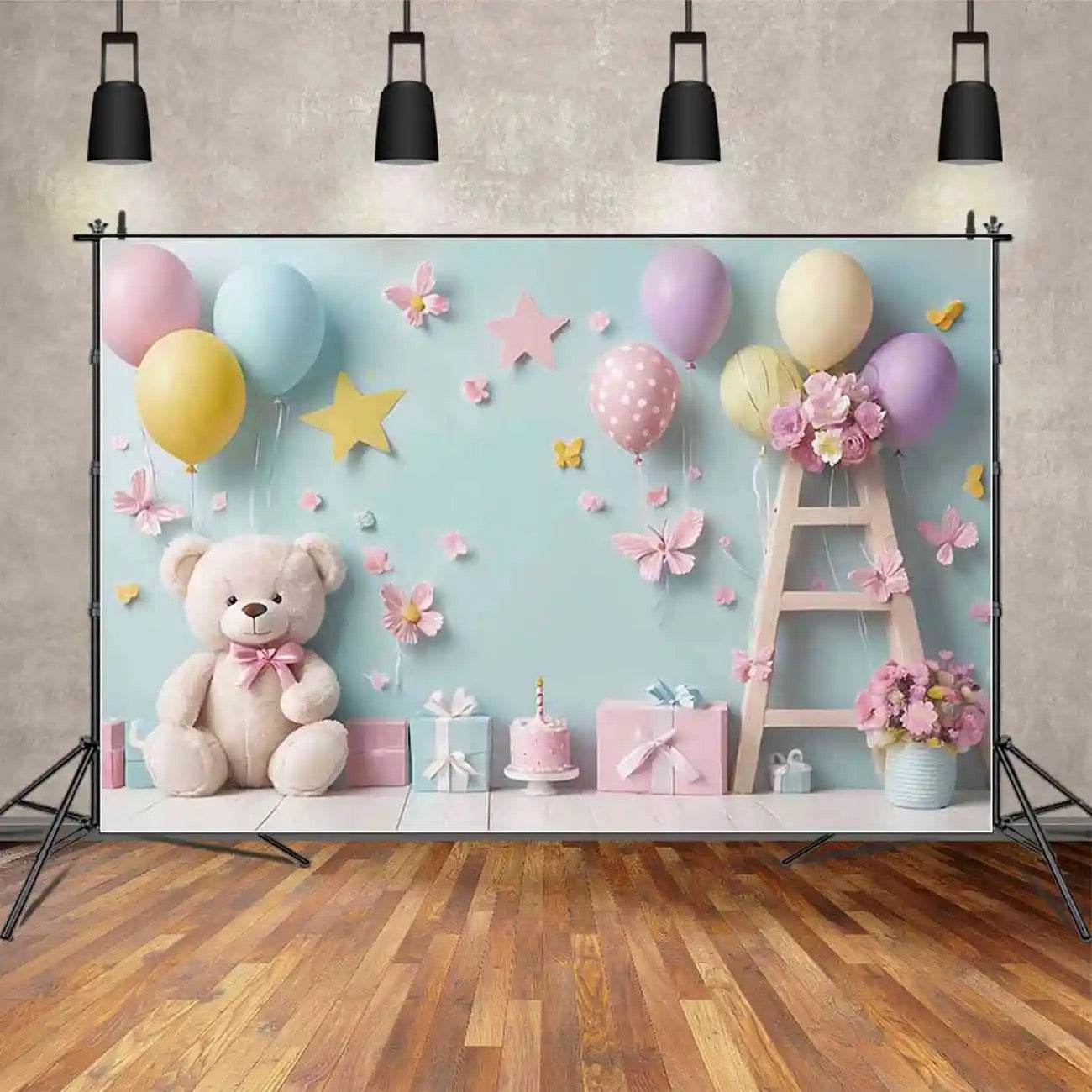 Custom Birthday Backdrop–TB-018 - party X party