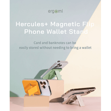 Ergomi - Hercules MagSafe Compatible Flip Wallet HolderOreo EP-HERFS-KK – LP-206 - party X party