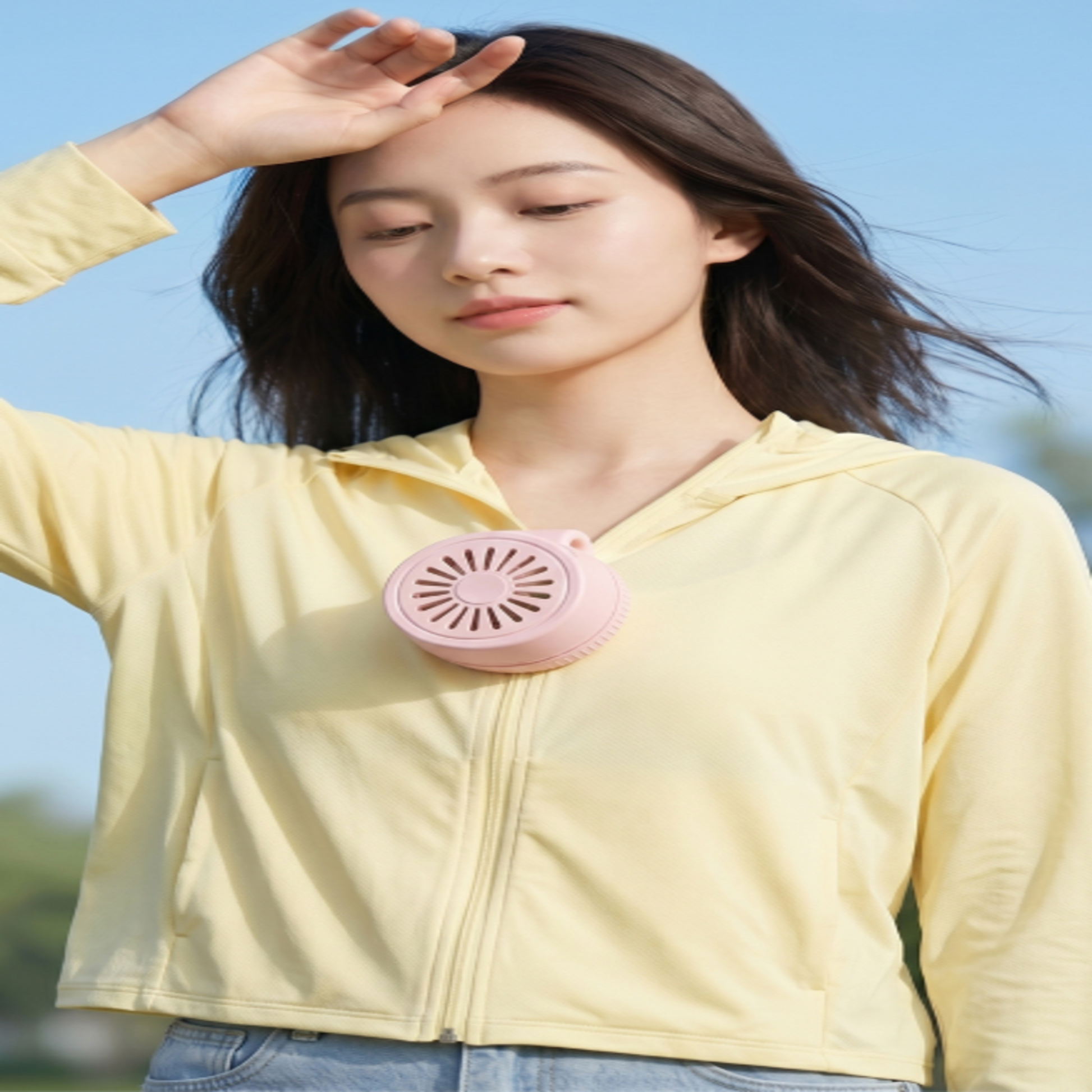 Mini Neck Fan – Portable Clip-On Fan for Neck, Waist or Handheld Use | HF0015 party X party