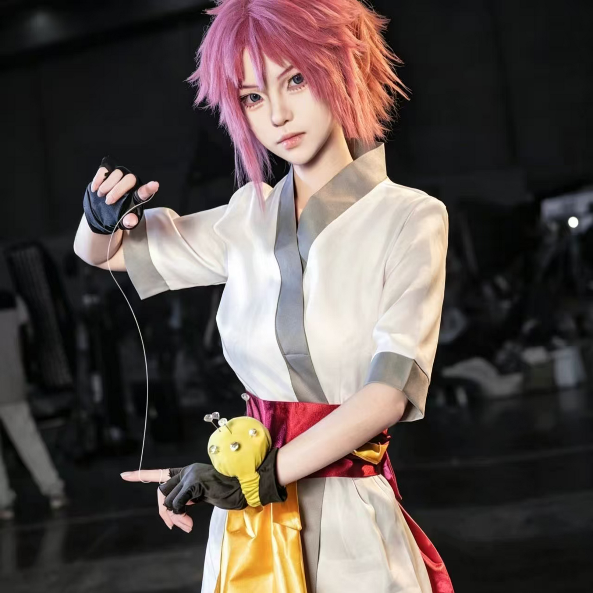 Machi Komacine Cosplay Costume Full Phantom Troupe Outfit Anime Role Play Uniform Set for Halloween, Convention & Cosplay Events – QL010 party X party