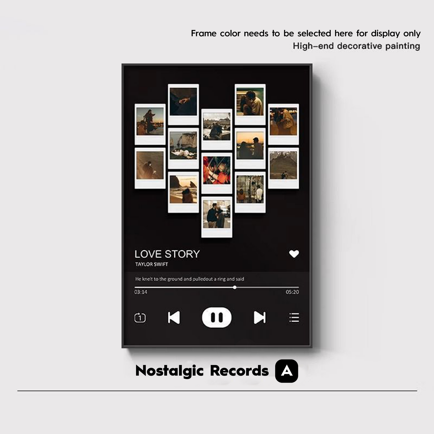 Custom Film Strip Photo Frame | Personalized Collage Print Gift for Couples & Besties | DIY Wedding & Anniversary Wall Art