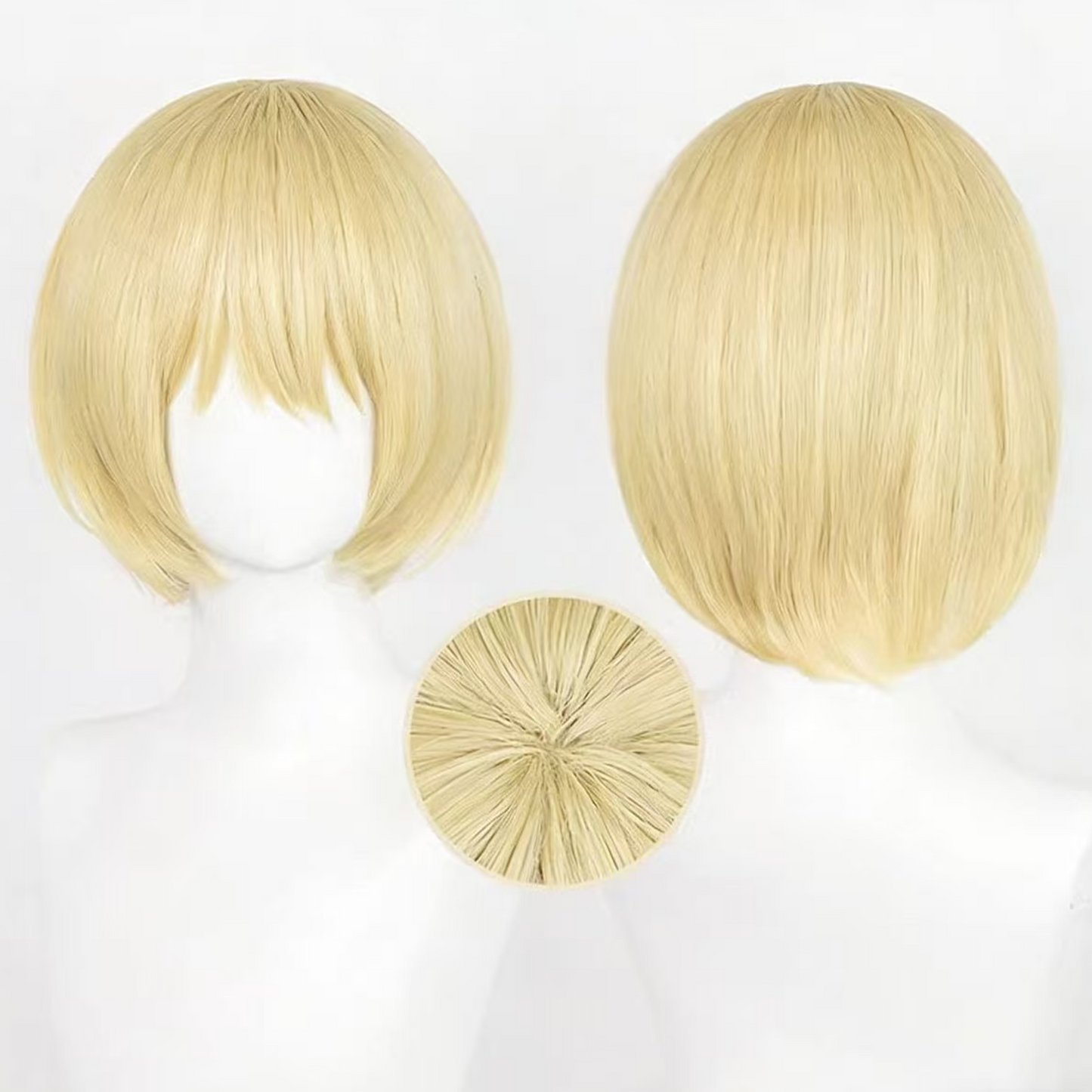 Hange Zoe Sasha Blouse Ponytail Cosplay Wig with Claw Clip Anime Hairpiece – AOT017 party X party